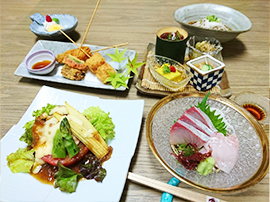 コース料理　夏